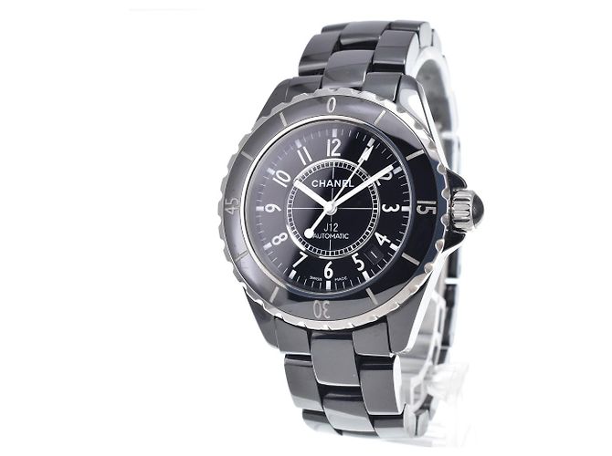 Chanel J12 Automatic Ceramic and Stainless Steel with Diamond Bezel 38 - vista 2