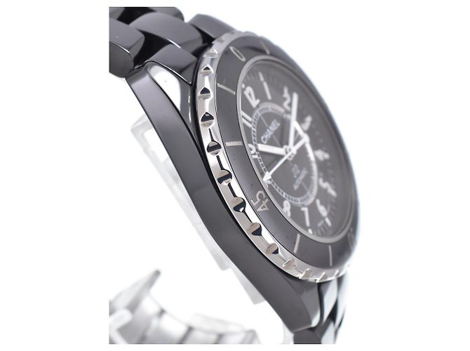 Chanel J12 Automatic Ceramic and Stainless Steel with Diamond Bezel 38 - vista 4