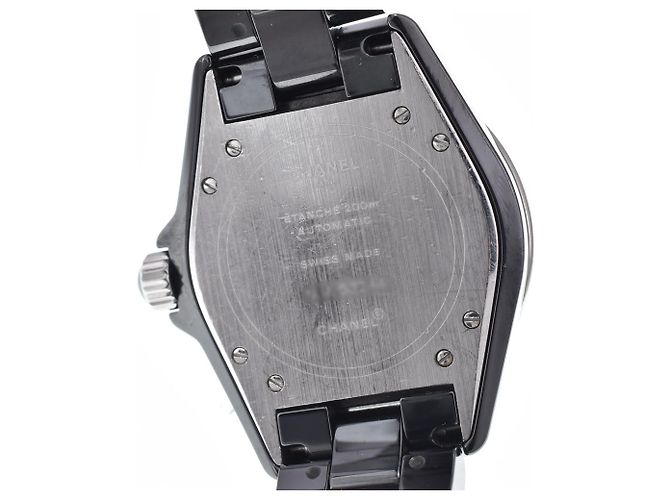 Chanel J12 Automatic Ceramic and Stainless Steel with Diamond Bezel 38 - vista 6