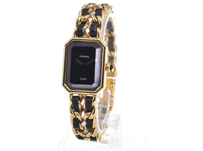 Première Chanel Premiere Rock Quartz Stainless Steel and Leather 20 - vista 2
