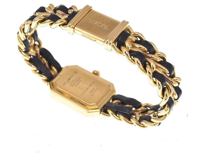 Première Chanel Premiere Rock Quartz Stainless Steel and Leather 20 - vista 3