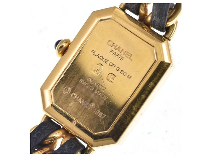 Première Chanel Premiere Rock Quartz Stainless Steel and Leather 20 - vista 4