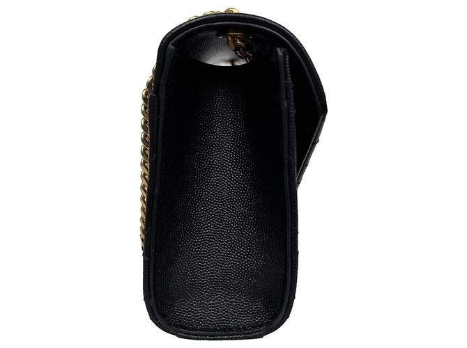 Autre Marque Saint Laurent Borsa Envelope Flap Small Nero - vista 7