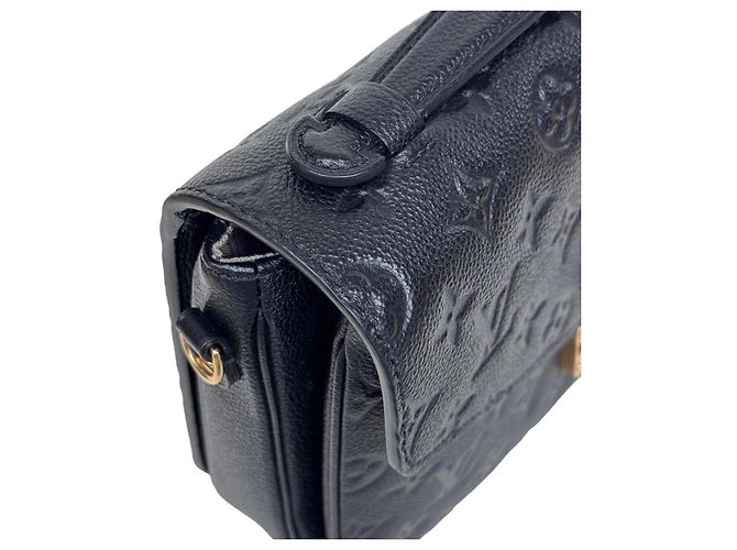 Louis Vuitton Pochette Métis Pelle Empreinte Noir - vista 6