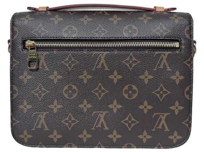 Borsa Louis Vuitton Pochette Métis Monogram - vista 3