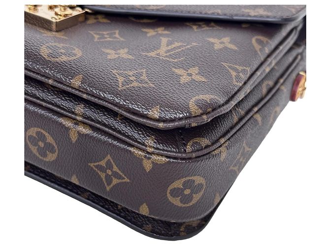 Borsa Louis Vuitton Pochette Métis Monogram - vista 9