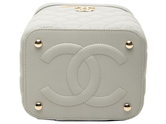Borsa a tracolla vanity Chanel Matelassé Coco Mark - vista 3