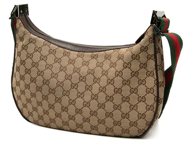 Borsa a Tracolla Gucci GG Canvas Sherry Line - vista 2