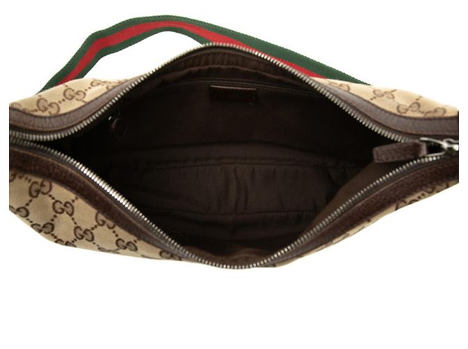 Borsa a Tracolla Gucci GG Canvas Sherry Line - vista 4