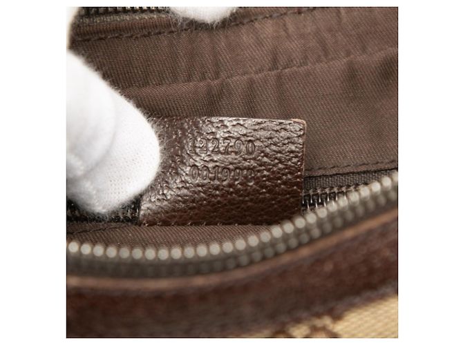 Borsa a Tracolla Gucci GG Canvas Sherry Line - vista 6