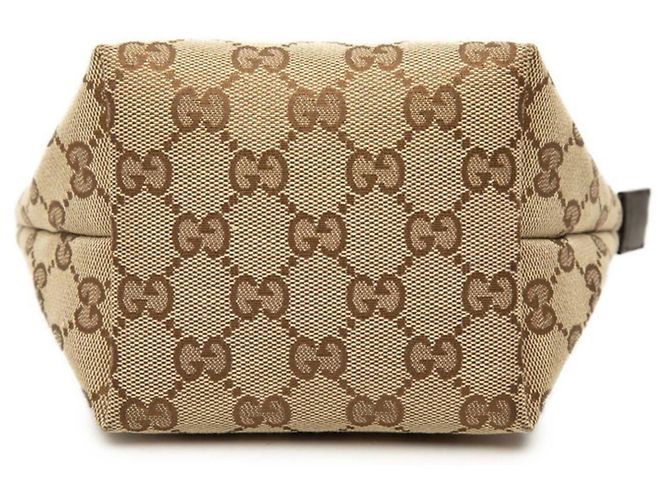 Mini borsa Gucci GG Canvas Sherry Line - vista 3