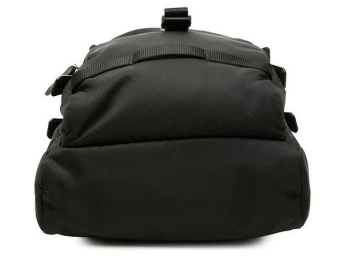 Sac banane en tissu Prada avec plaque logo triangle - vue 3