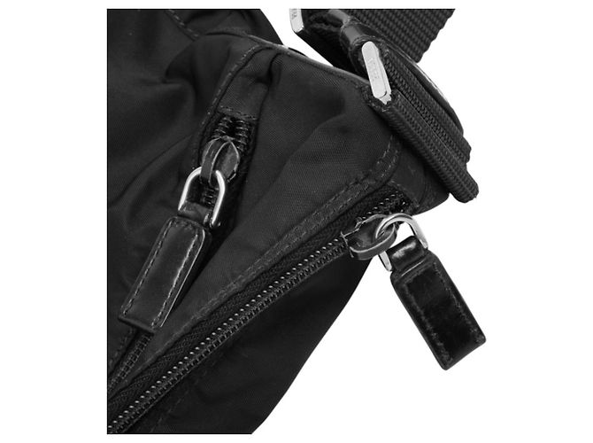 Borsa a tracolla Prada con placca logo triangolare - vista 10