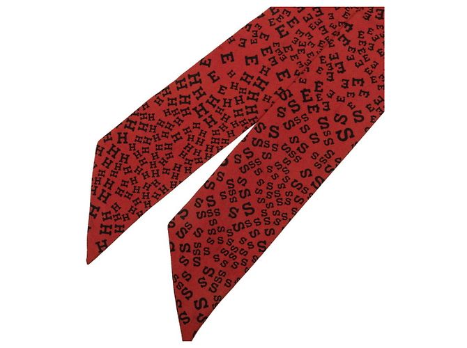 Hermès Hermes Twilly Logo Alphabet Schal - Ansicht 2