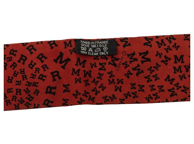Hermès Hermes Twilly Logo Alphabet Schal - Ansicht 3