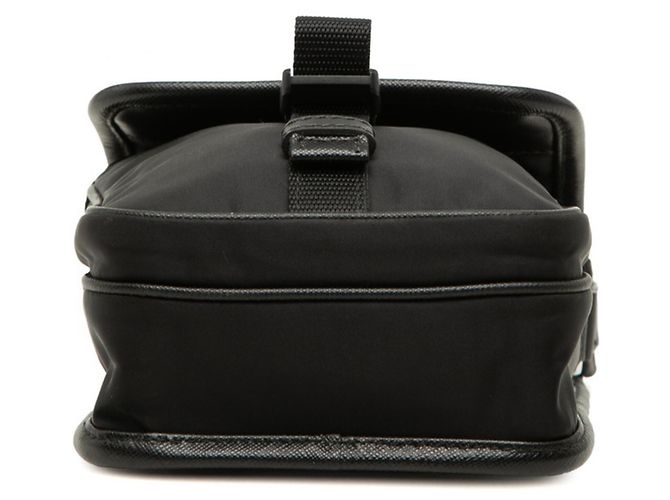 Borsa a tracolla Prada con placca logo Triangle - vista 3
