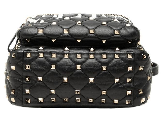 Mochila acolchoada para mulher Valentino VLTN Logo Rockstud - vista 3