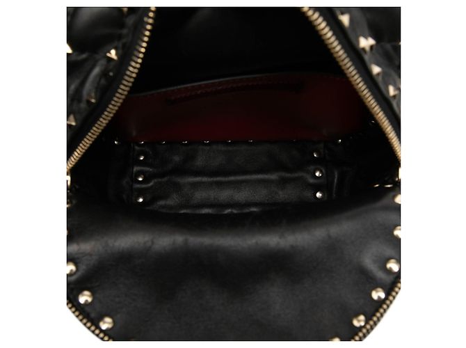 Mochila acolchoada para mulher Valentino VLTN Logo Rockstud - vista 4