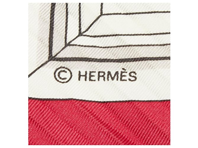 Hermès Foulard Hermes Carre 90 Quai aux Fleurs - vista 2
