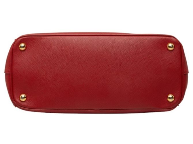 Borsa a mano Galleria Prada in pelle Saffiano con placca logo Triangle - vista 3