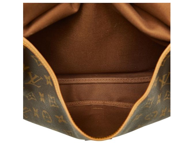 Borsa a tracolla Louis Vuitton Monogram Saumur 30 - vista 8