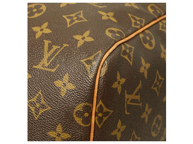 Louis Vuitton Monogram Keepall Bandoulière 55 Boston Bag - vista 5