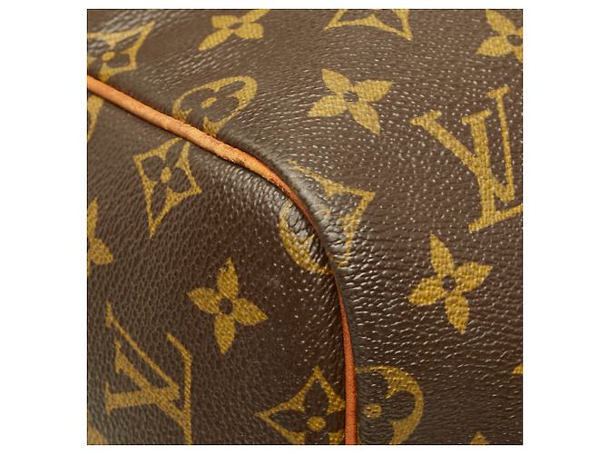 Louis Vuitton Monogram Keepall Bandoulière 55 Boston Bag - vista 6