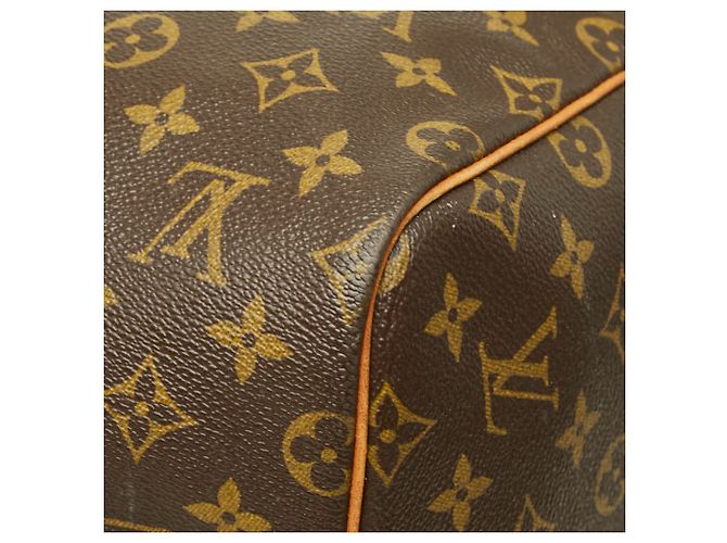 Louis Vuitton Monogram Keepall Bandoulière 55 Boston Bag - vista 7