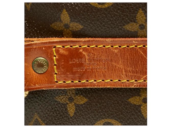 Louis Vuitton Monogram Keepall Bandoulière 55 Boston Bag - vista 9