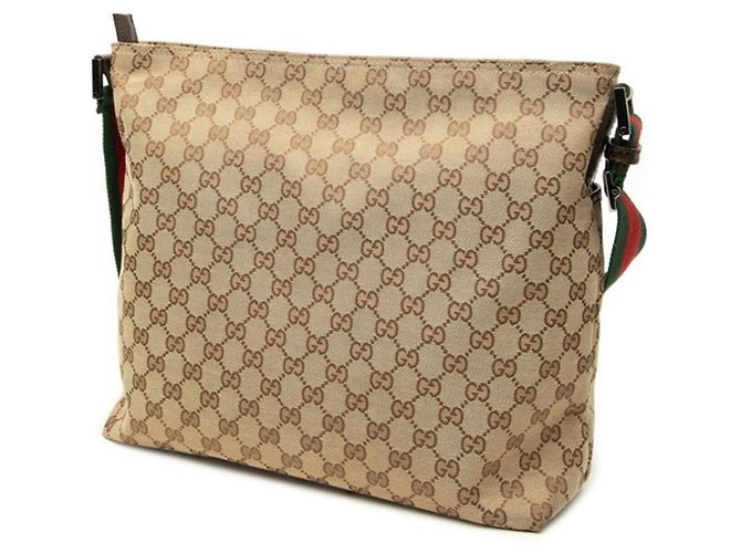Borsa a tracolla Gucci GG Canvas Sherry Line - vista 2