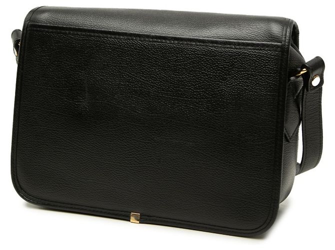 Autre Marque Borsa a spalla in pelle nera Saint Laurent - vista 2