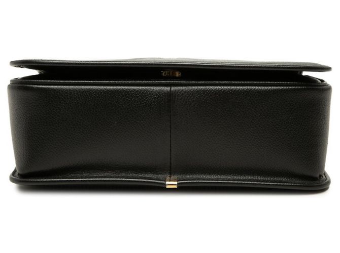 Autre Marque Borsa a spalla in pelle nera Saint Laurent - vista 3
