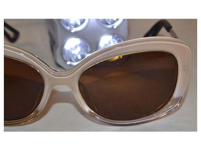 Dior Extase 2 Occhiali da sole Beige Plastica e Metallo - vista 10