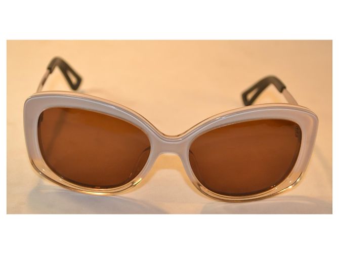 Dior Extase 2 Occhiali da sole Beige Plastica e Metallo - vista 2