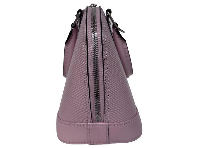 Borsa Louis Vuitton Alma BB Pelle Epi Rose Ballerine - vista 2