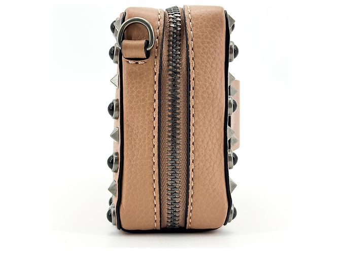 Valentino Garavani Rockstud Chain Camera Leather Small - vista 3