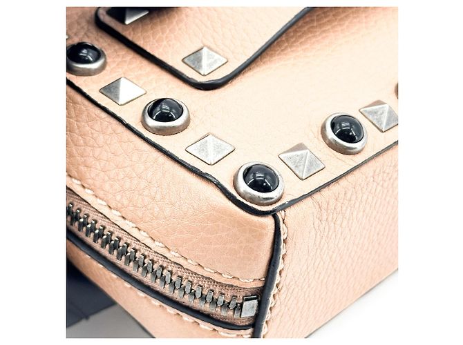 Valentino Garavani Rockstud Chain Camera Leather Small - vista 7
