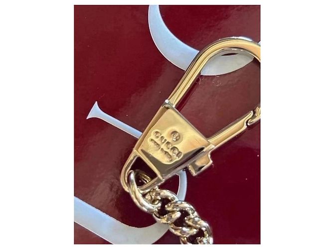 Gucci GG Marmont Mini Borsa a Tracolla Pelle Bordeaux - vista 16