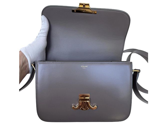 Céline Celine Triomphe Handtasche Medium Pebble - Ansicht 7
