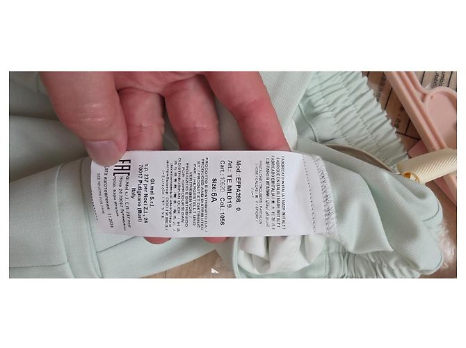 Elisabetta Franchi Kinder Anzug Hellgrün Polyester - Ansicht 5