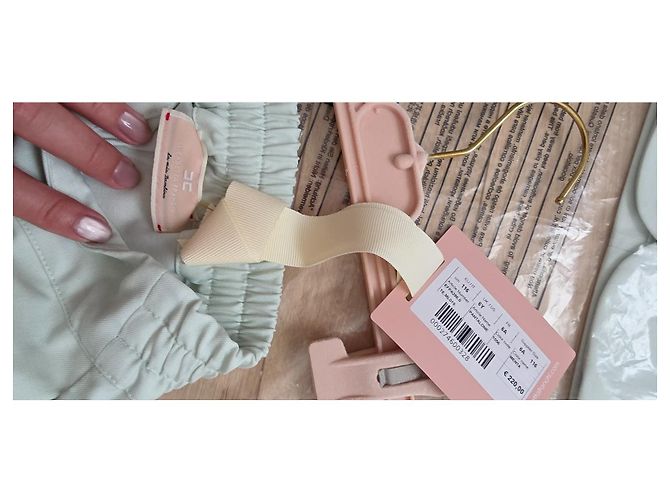 Elisabetta Franchi Kinder Anzug Hellgrün Polyester - Ansicht 6