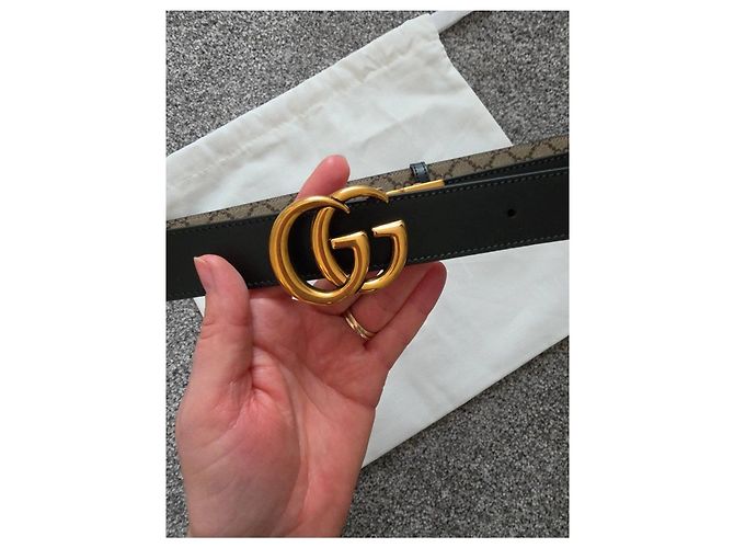 Gucci GG Marmont Gürtel aus Leder - Ansicht 12