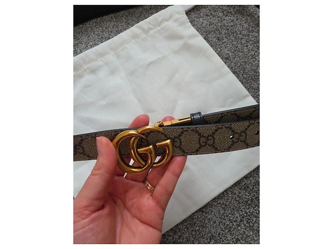 Gucci GG Marmont Gürtel aus Leder - Ansicht 13