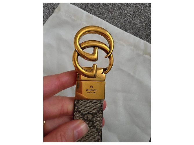 Gucci GG Marmont Gürtel aus Leder - Ansicht 9