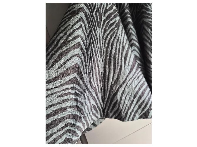 Alaïa ausgestelltes Kleid Zebra-Print Viskose Polyamid - Ansicht 2