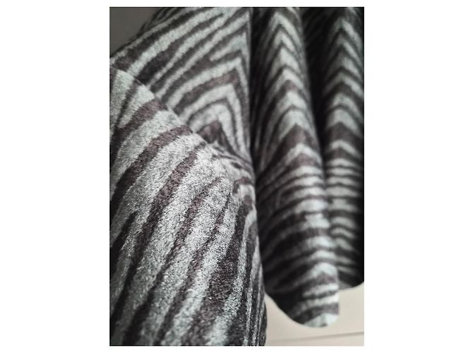 Alaïa ausgestelltes Kleid Zebra-Print Viskose Polyamid - Ansicht 4