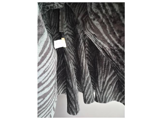 Alaïa ausgestelltes Kleid Zebra-Print Viskose Polyamid - Ansicht 6