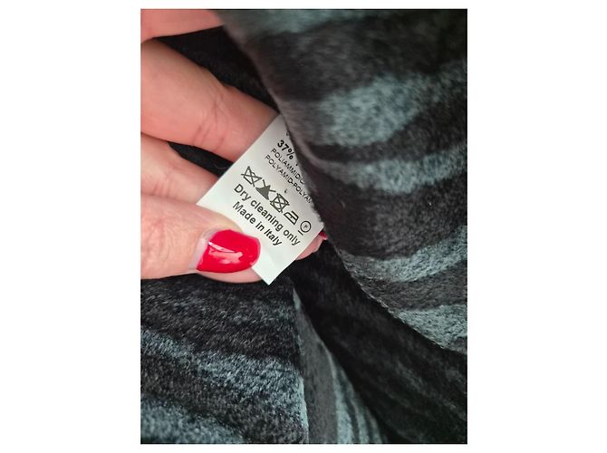 Alaïa ausgestelltes Kleid Zebra-Print Viskose Polyamid - Ansicht 8