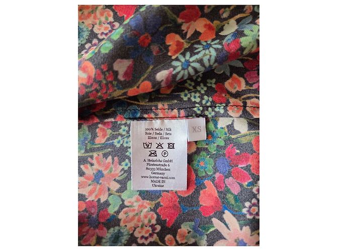 Horror Vacui Liberty-Bluse 100% Seide - Ansicht 10