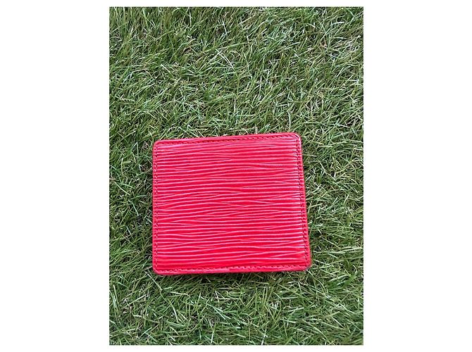 Louis Vuitton Epi Leather Red Wallet - view 4
